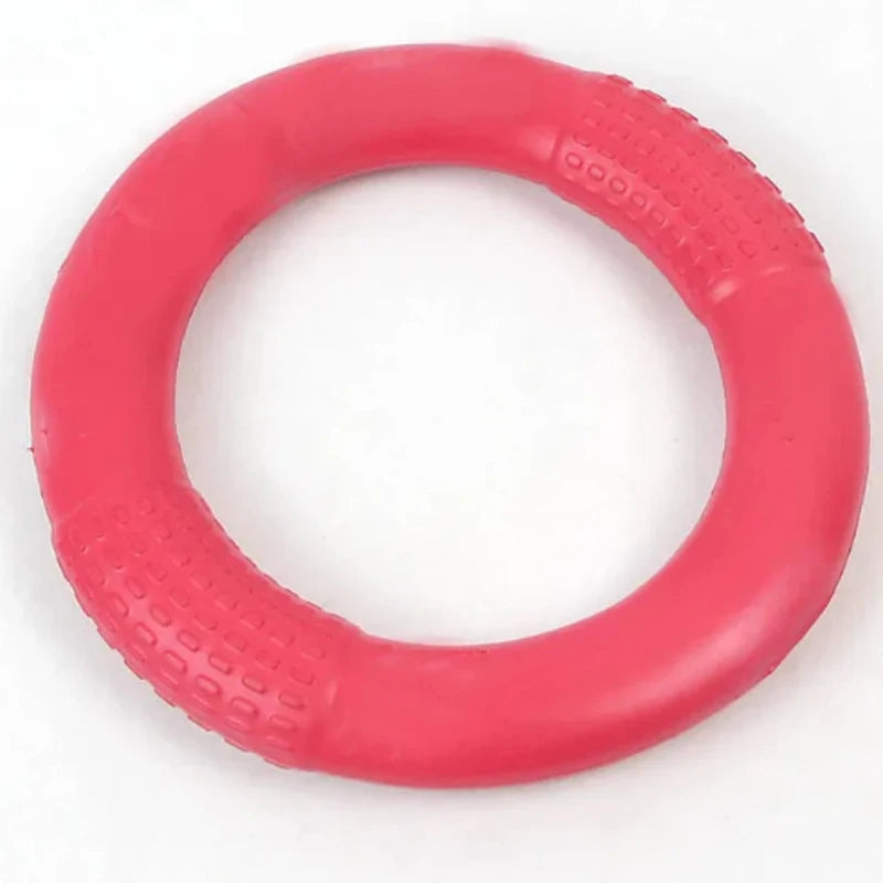 Orange EVA Dog Training Ring & Flying Disk Toy - Interactive Puller - My Pet Serenity