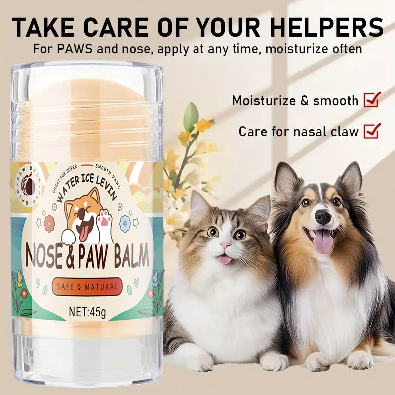 Pet Paw Cream with Shea Butter & Coconut Oil for Dry, Cracked Paws - My Pet Serenity