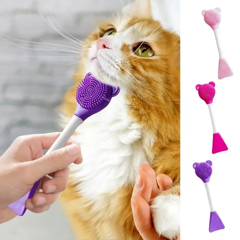 Cat 5-in-1 Vacuum Silicone Grooming Kit for Chin Care Blackhead Removal - My Pet Serenity