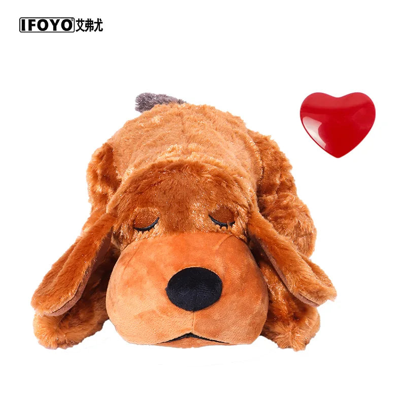 Pet Heartbeat Dog Plush for Anxiety Relief Sleep Aid Puppy Training - My Pet Serenity