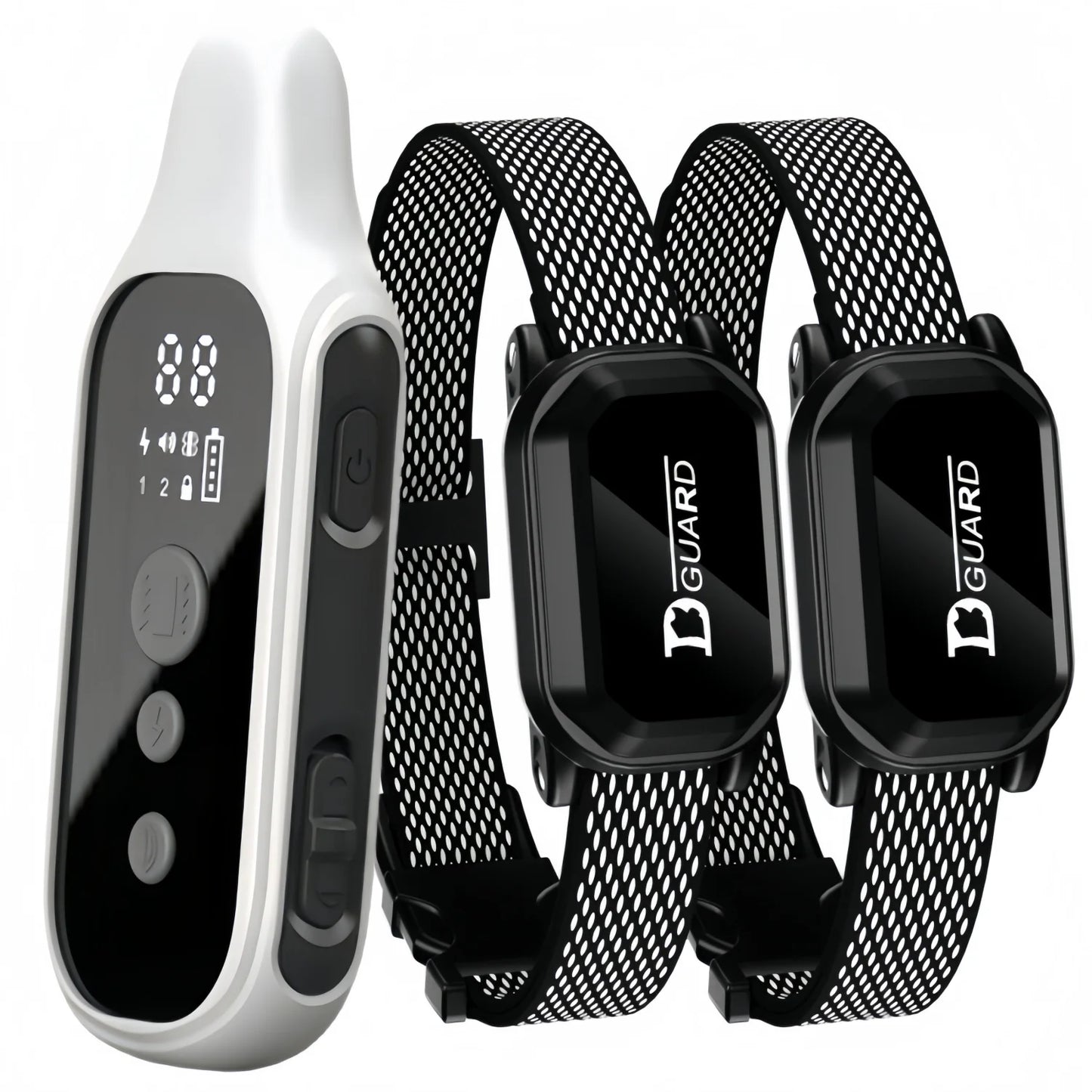 Dog Training Collar 800m Waterproof Rechargeable Remote LCD Display - My Pet Serenity