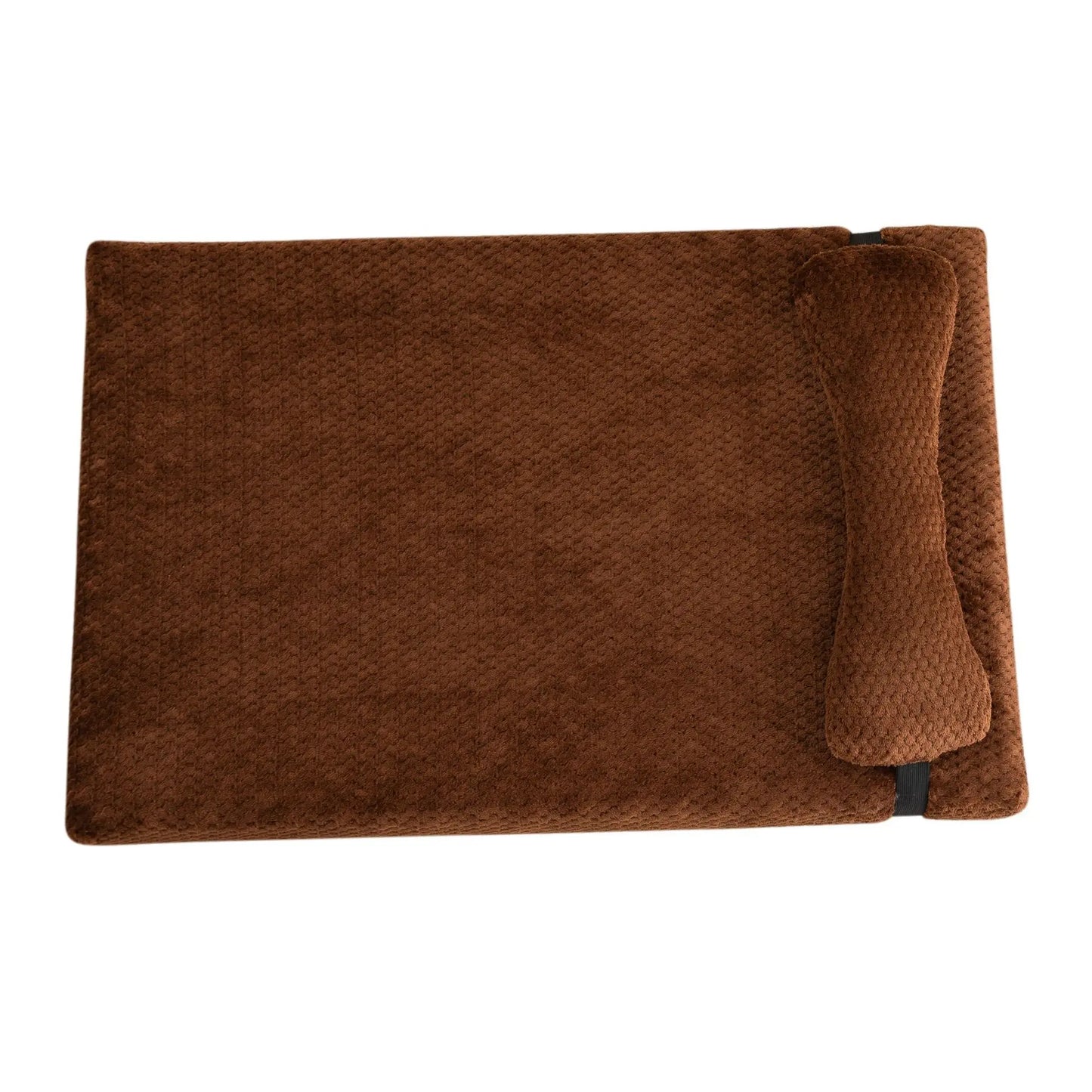 Warm Calming Dog Bed with Pillow Plush Mat Removable Winter Cover for Dogs and Cats - My Pet Serenity