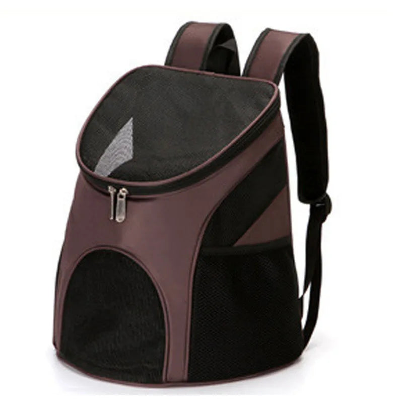 Cat Travel Backpack Carrier - Portable Breathable Mesh Transport Bag - My Pet Serenity