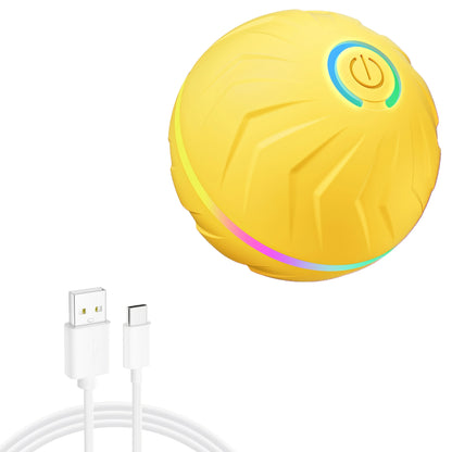 Interactive Dog Toy: Random Rolling, Jumping Lights, 4-Hour Battery - My Pet Serenity