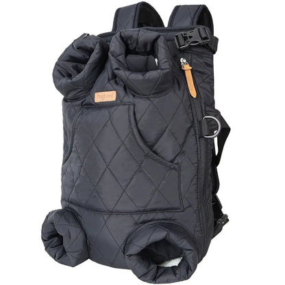 Winter Dog Backpack for Small Pets - Warm Windproof Carrier - My Pet Serenity
