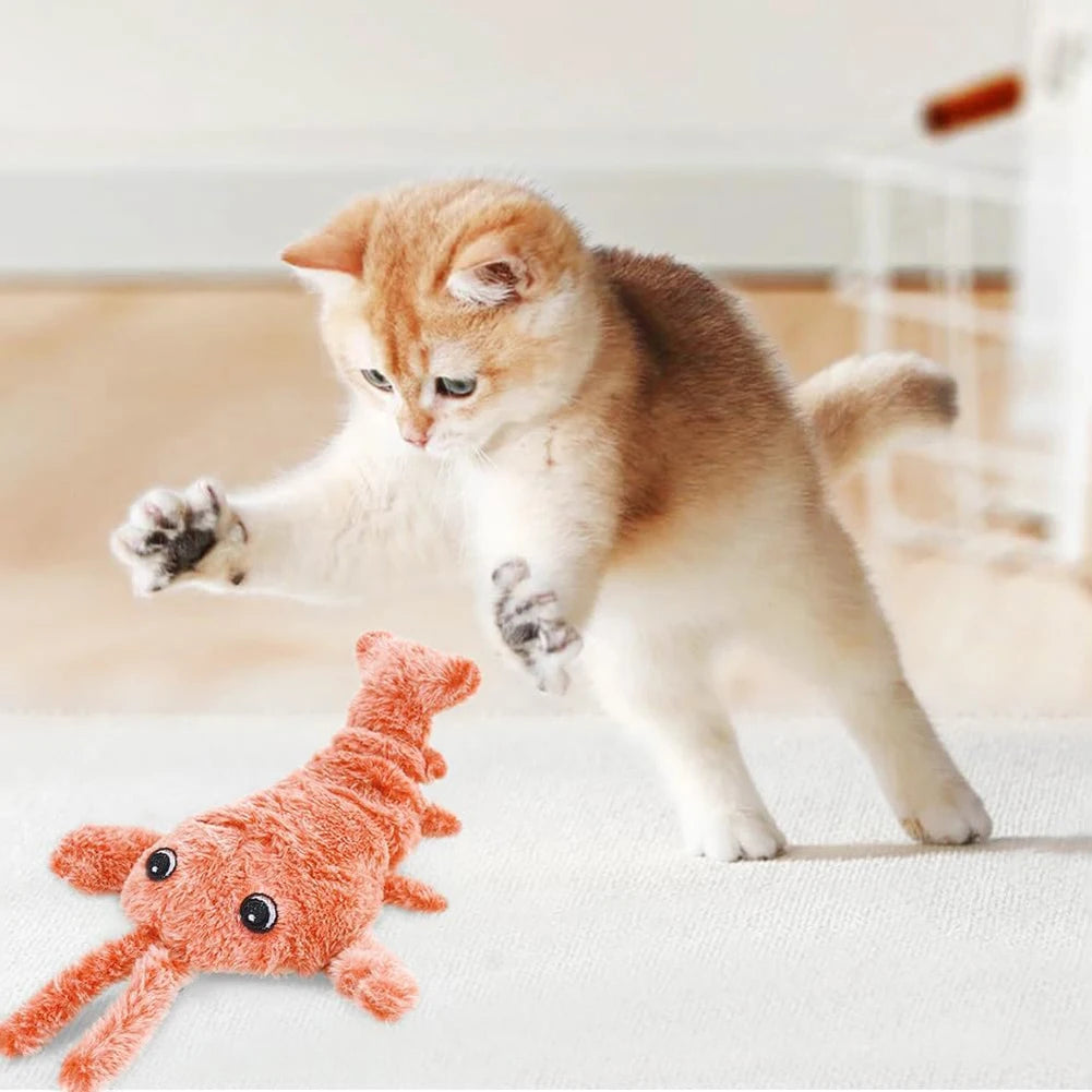Dog Interactive Plush Toy Floppy Lobster Squeak for Small-Large Dogs - My Pet Serenity