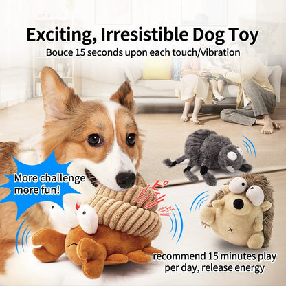 Interactive Plush Dog Toy for Small Dogs - Dancing, Fetch & Chew Ball - My Pet Serenity