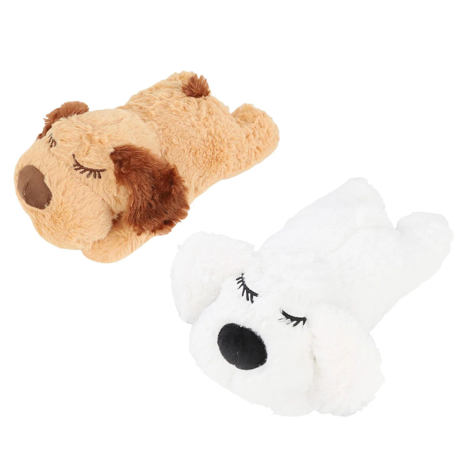Heartbeat Puppy Toy: Interactive Plush Heartbeat Calming Aid for Pets - My Pet Serenity