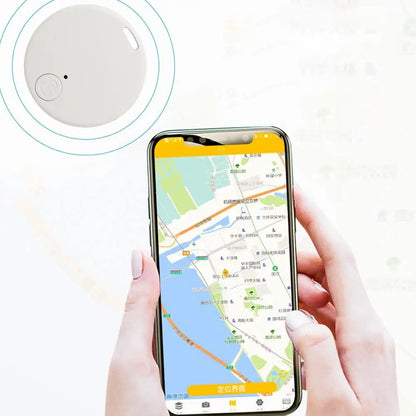 Pet GPS Bluetooth 5.0 Tracker for Cat and Dog - Anti-Lost Round Mini - My Pet Serenity