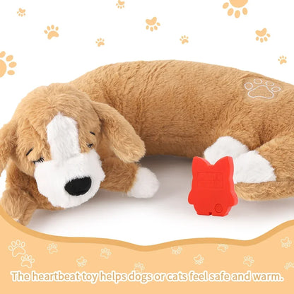Dog and Cat Heartbeat Toy for Comfort and Behavioral Training - My Pet Serenity