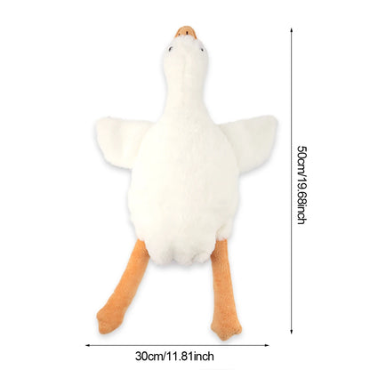 50cm Goose Plush Toy for Cats and Dogs - Anxiety Relief Companion - My Pet Serenity