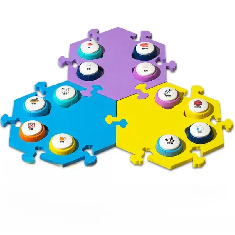 Dog Talk Button for Pet Communication – Training Clicker, Recorder - My Pet Serenity