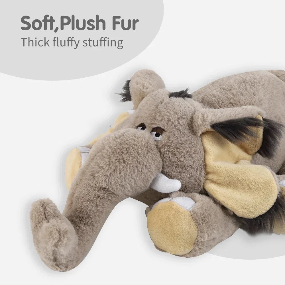 Mammoth Puppy Heartbeat Stuffed Toy for Anxiety Relief - My Pet Serenity