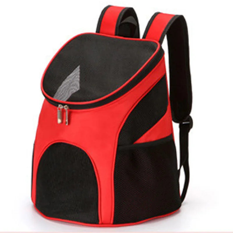 Cat Travel Backpack Carrier - Portable Breathable Mesh Transport Bag - My Pet Serenity