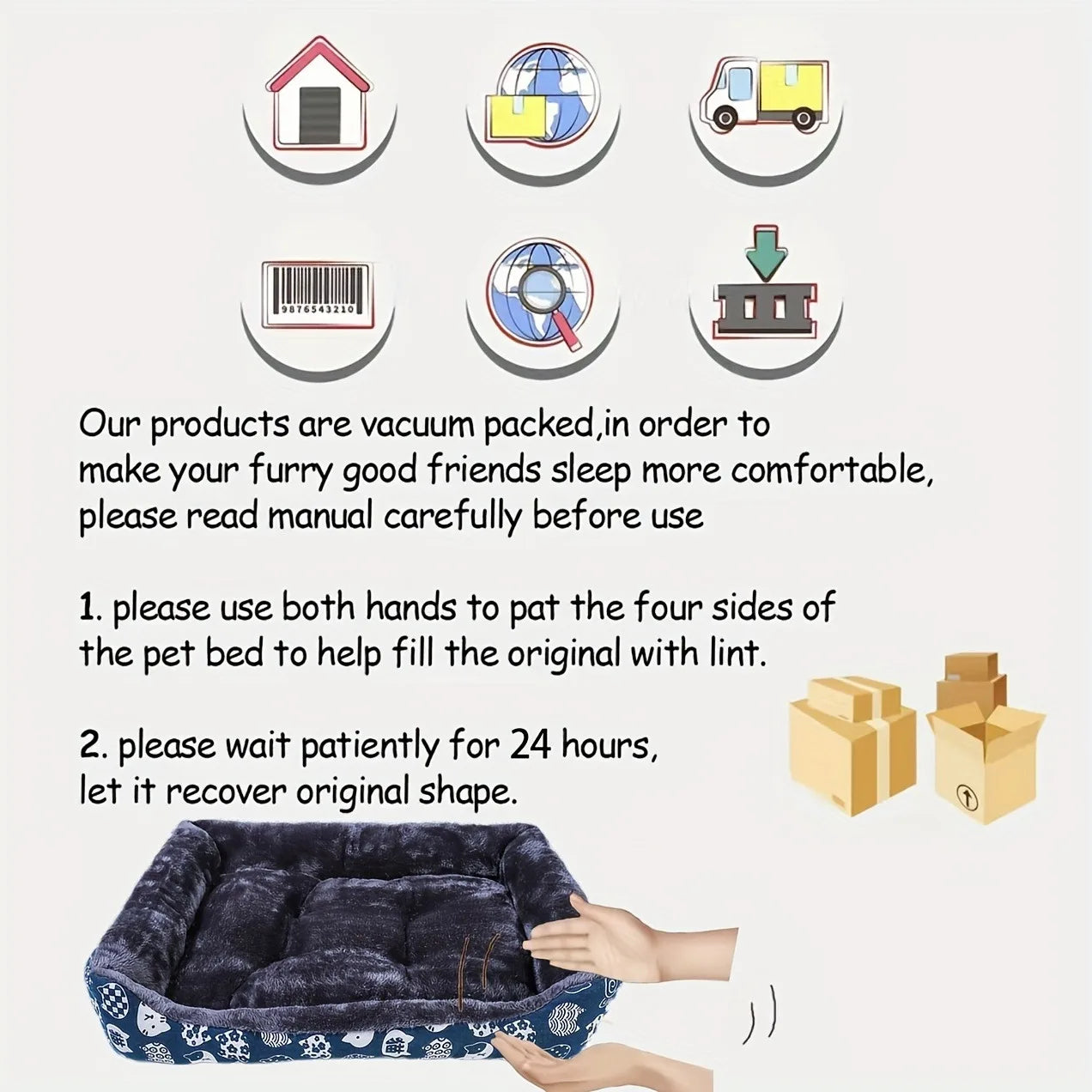 Winter Dog Bed Sofa Mat for Large Medium Small Dogs and Cats - My Pet Serenity