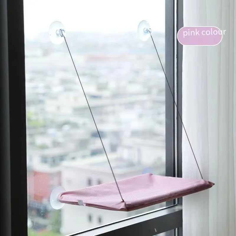 Ultra-Soft Cat Window Hammock Bed Mounted Space-Saving Perch - My Pet Serenity