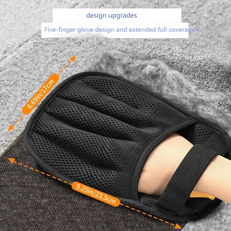 Pet Hair Remover Glove: Electrostatic Deshedding Tool for Dogs & Cats - My Pet Serenity