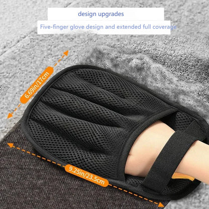 Pet Hair Remover Glove: Electrostatic Deshedding Tool for Dogs & Cats - My Pet Serenity