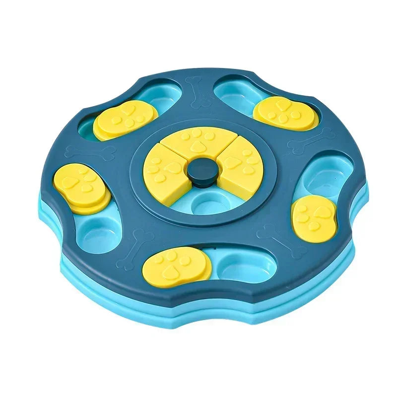 Puppy Slow Feeder Puzzle Bowl Non-Slip Food Dispenser for Dogs and Cats - My Pet Serenity