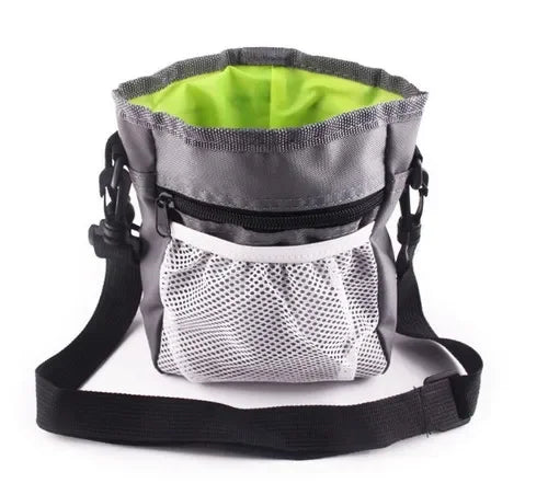 Dog Training Snack Pouch Carrier Foldable Waist Bag for Walking - My Pet Serenity