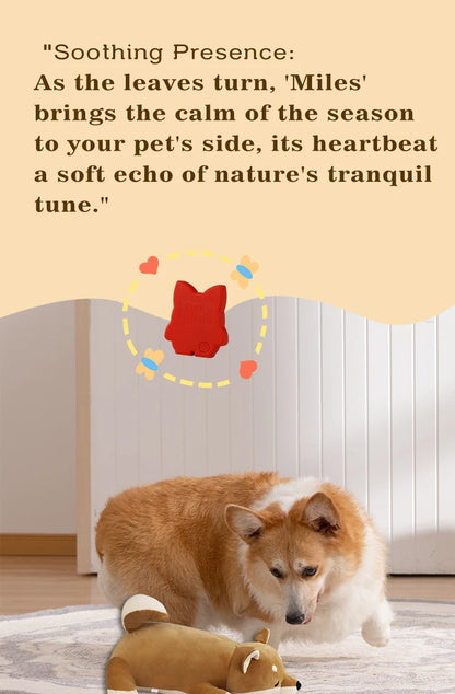 Dog Heartbeat Stuffed Toy for Puppies - Stress Relief & Calming Aid - My Pet Serenity