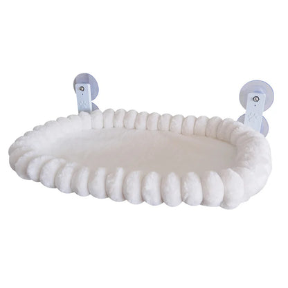 Cat Window Hammock with Strong Suction Cups – Cozy Indoor Cat Perch - My Pet Serenity