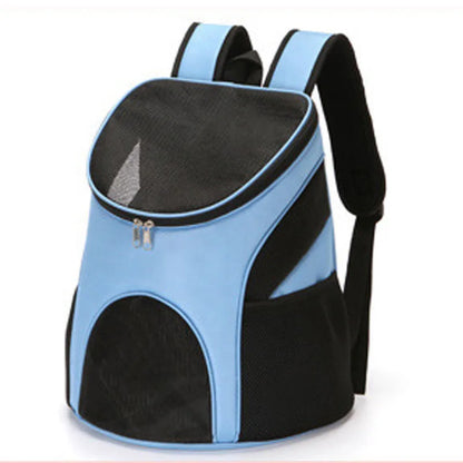 Cat Travel Backpack Carrier - Portable Breathable Mesh Transport Bag - My Pet Serenity