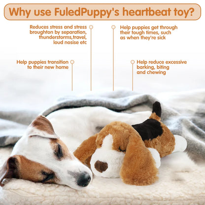 Puppy Heartbeat Toy for Crate Training and Sleep Aid - Dog Toy - My Pet Serenity