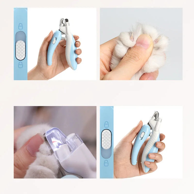 Pet Nail Clippers with LED Light for Dogs, Cats and Small Animals - My Pet Serenity