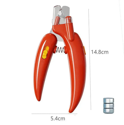 Pet Nail Clippers with LED Light for Dogs, Cats, Small Animals - My Pet Serenity