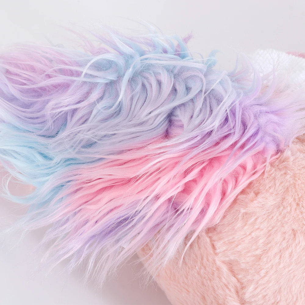 Puppy Plush Unicorn Dog Toy Heartbeat Sound - Sleep Aid, Durable - My Pet Serenity