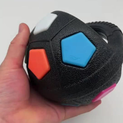 Calming Ball with Handle - Squeaky Football Toy for Medium-Large Dogs - My Pet Serenity
