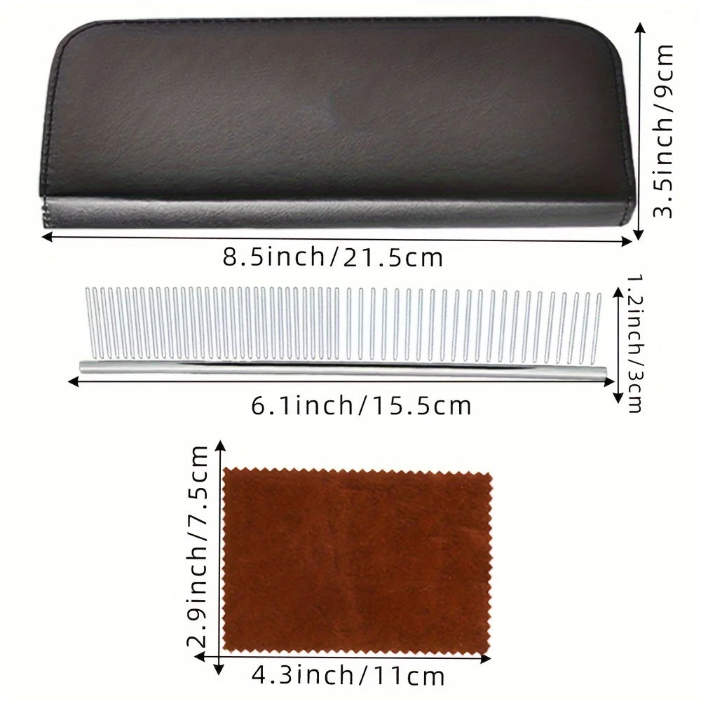 5-in-1 Dog Grooming Scissors with Curved Knife & Comb for Dogs & Cats - My Pet Serenity