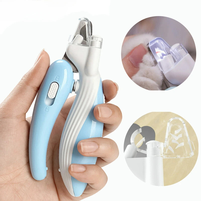 Pet Nail Clippers with LED Light for Dogs, Cats, Small Animals - My Pet Serenity