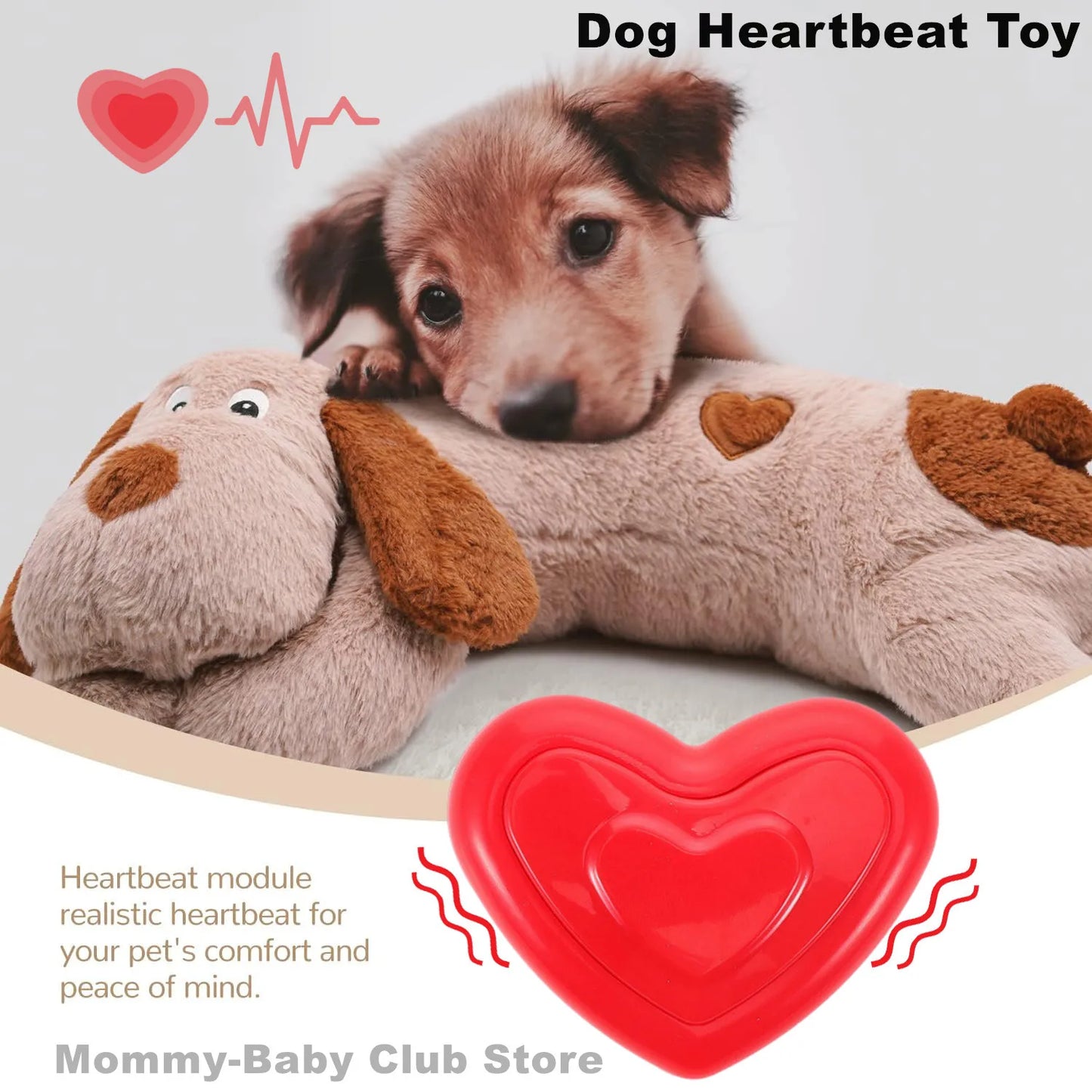 Pet Heartbeat Simulator for Plush Toys and Dolls - My Pet Serenity