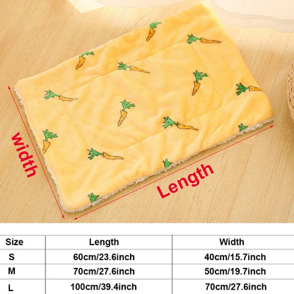 Winter Warm Pet Mat for Cats and Dogs — Soft Sleep Mat - My Pet Serenity