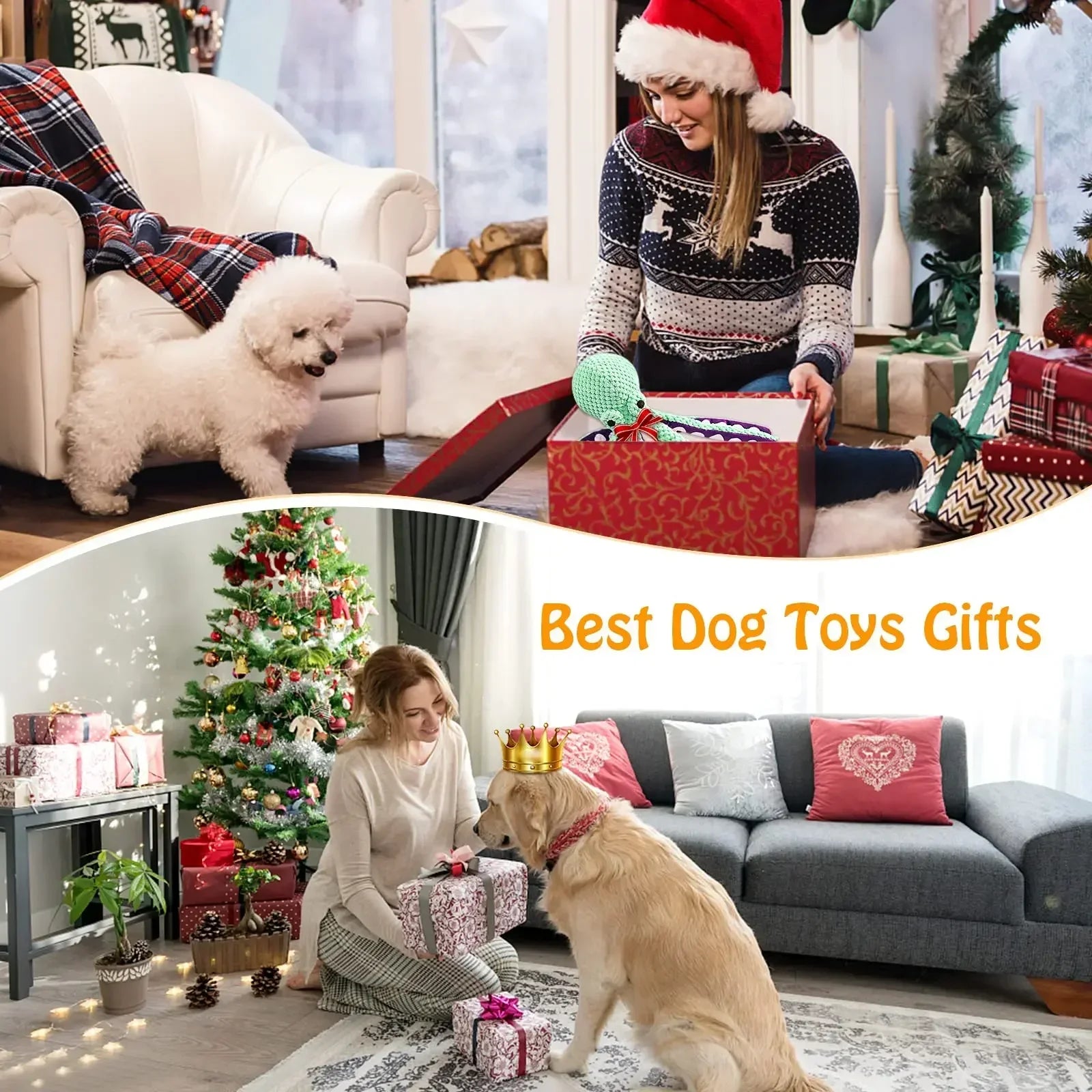 Pet Plush Interactive Puzzle Toy for Cats & Dogs - Octopus Shell Chew - My Pet Serenity