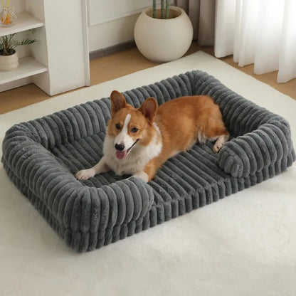 Orthopedic Memory Foam Dog Bed with Waterproof Removable Cover - My Pet Serenity