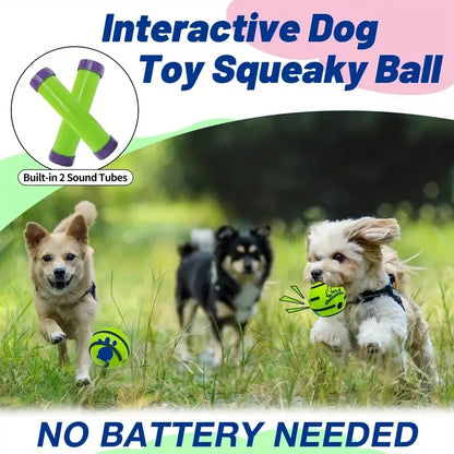 Dog Interactive Giggle Ball Toy for IQ Training, Mental Stimulation - My Pet Serenity
