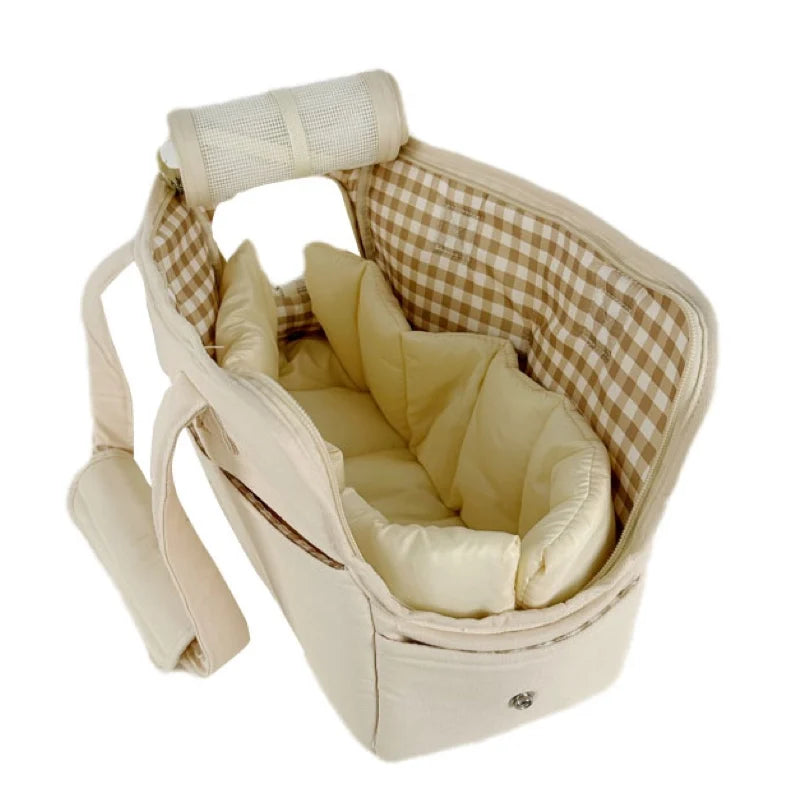Shoulder Dog Carrier Bag for Small Dogs and Cats, Puppy Travel - My Pet Serenity