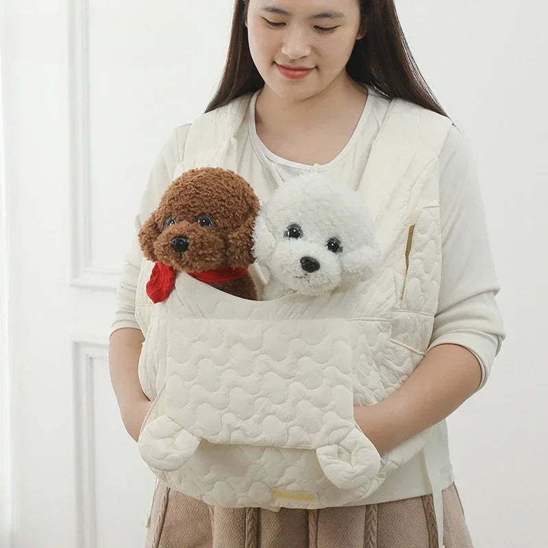 Winter Chest Pet Bag XL Waterproof, Windproof, Portable for Dog and Cat - My Pet Serenity