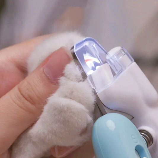 Pet Nail Clippers with LED Light for Dogs, Cats and Small Animals - My Pet Serenity