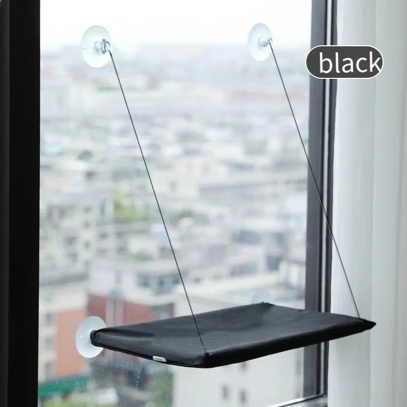Ultra-Soft Cat Window Hammock Bed Mounted Space-Saving Perch - My Pet Serenity