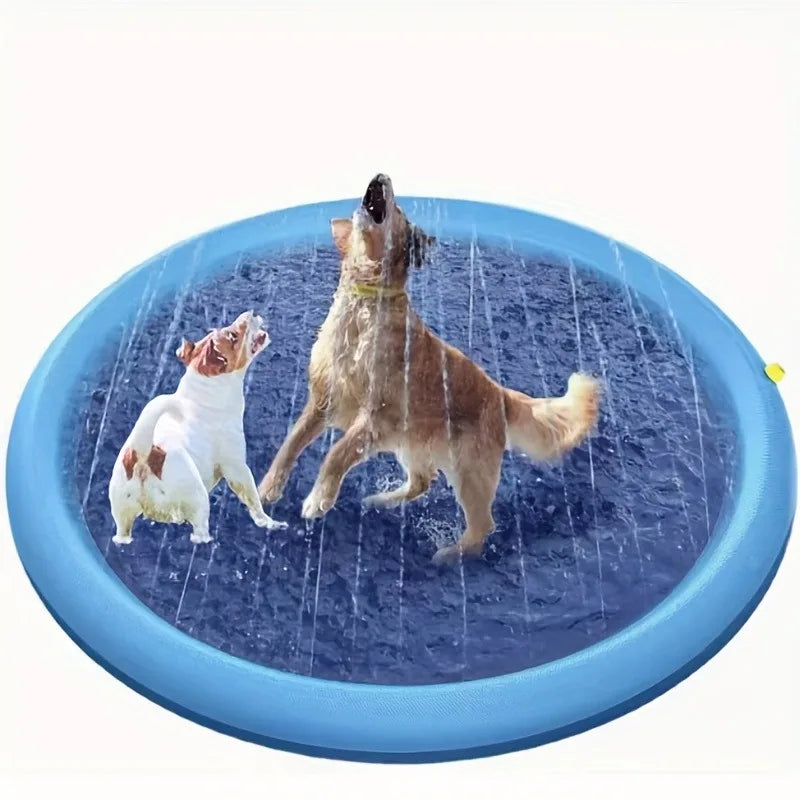 Portable Dog Bath Tub with Spray Hose, Foldable Pet Shower Pool - My Pet Serenity