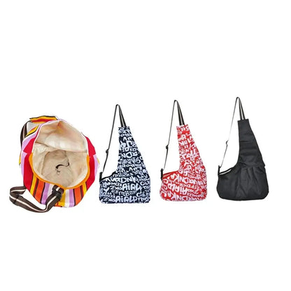 Pet Sling Carrier for Small Dogs and Cats - Adjustable, Breathable - My Pet Serenity