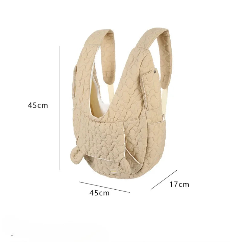 Winter Chest Pet Bag XL Waterproof, Windproof, Portable for Dog and Cat - My Pet Serenity