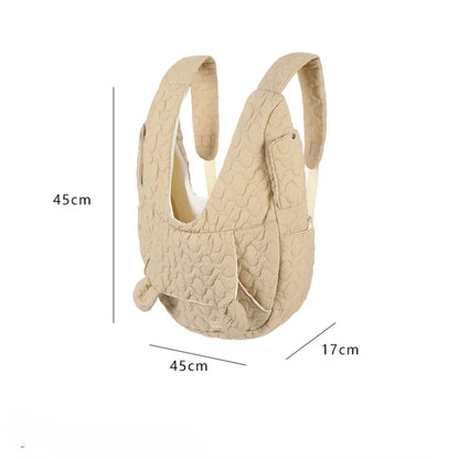 Winter Chest Pet Bag XL Waterproof, Windproof, Portable for Dog and Cat - My Pet Serenity