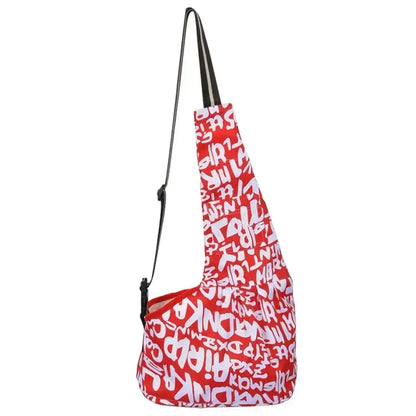 Pet Sling Carrier for Small Dogs and Cats - Adjustable, Breathable - My Pet Serenity