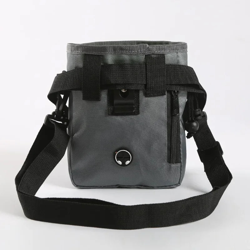 Dog Training Snack Pouch Carrier Foldable Waist Bag for Walking - My Pet Serenity