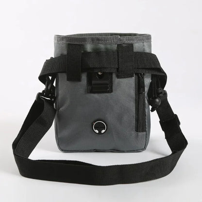 Dog Training Snack Pouch Carrier Foldable Waist Bag for Walking - My Pet Serenity
